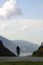 Nic Climbing Bwlch Llyn Bach, Looking Back At Tal-Y-Llyn Lake